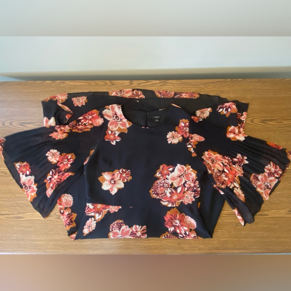 Floral Ann Taylor Factor Dress - Picture 3 of 6